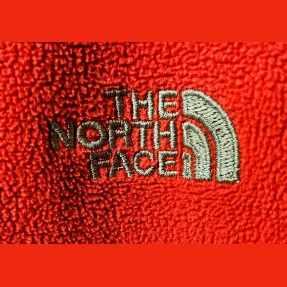 THE NORTH FACE Women's Red 1/4 Zip- Up Fleece Polartec Pullover Jacket - Picture 6 of 11